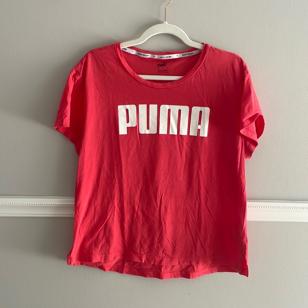 Puma active t-shirt in pink